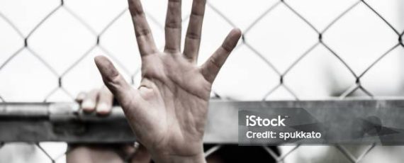 Stop Abusing Woman Violence, Human Rights Day Concept.